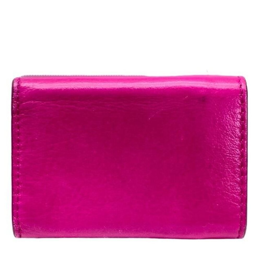 Balenciaga Paper Mini Wallet Trifold Wallet Fold Wallet Compact Wallet - Picture 2 of 10